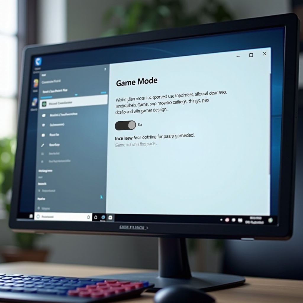 cara mengaktifkan mode permainan di windows 10
