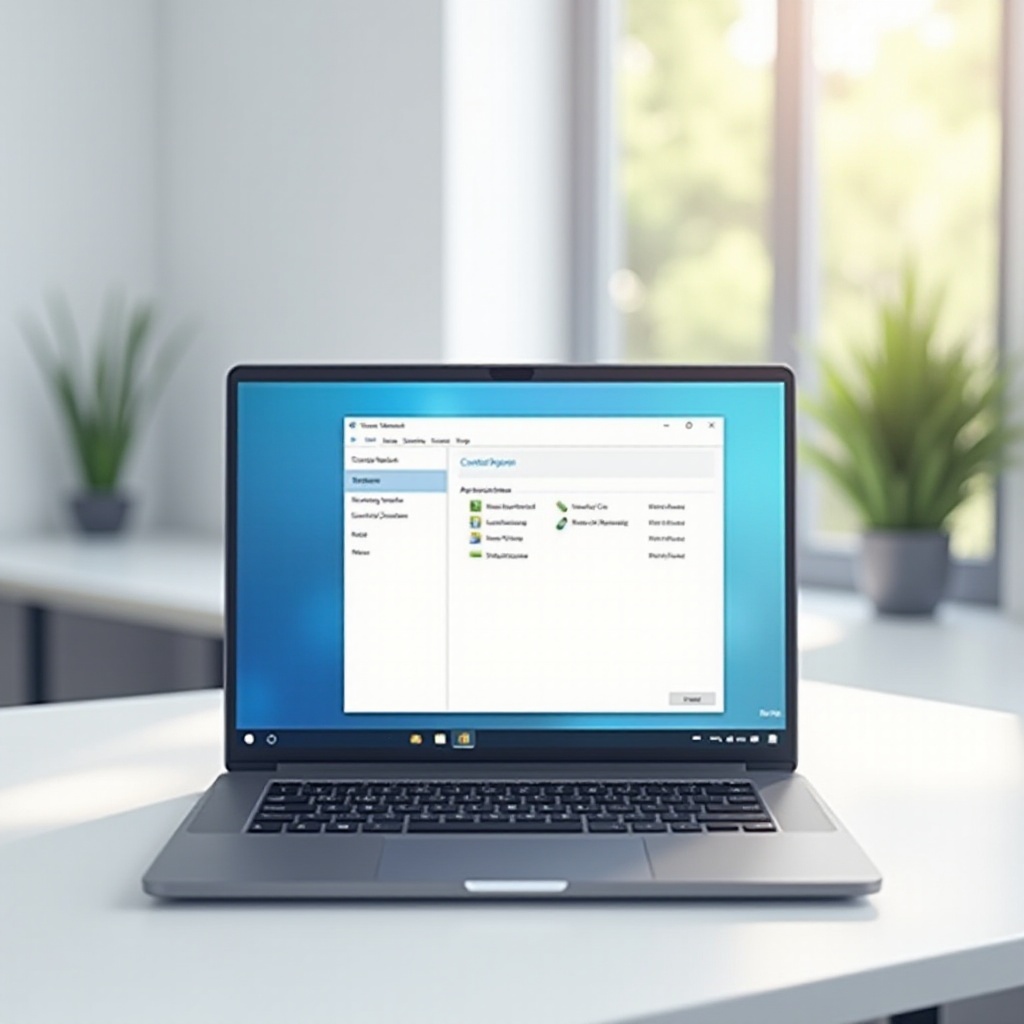 내 노트북의 제어판은 어디에 있나요