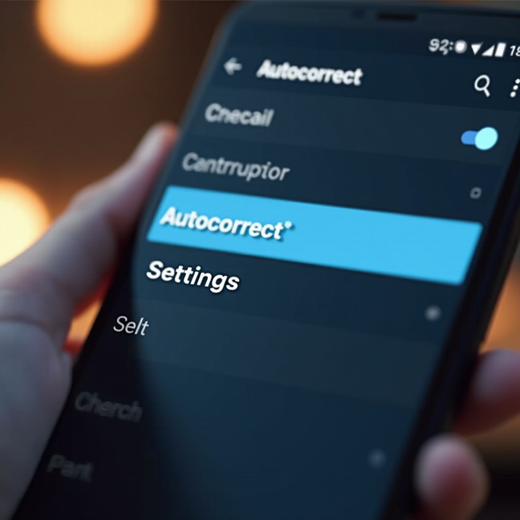 Androidでオートコレクトをオンにする方法