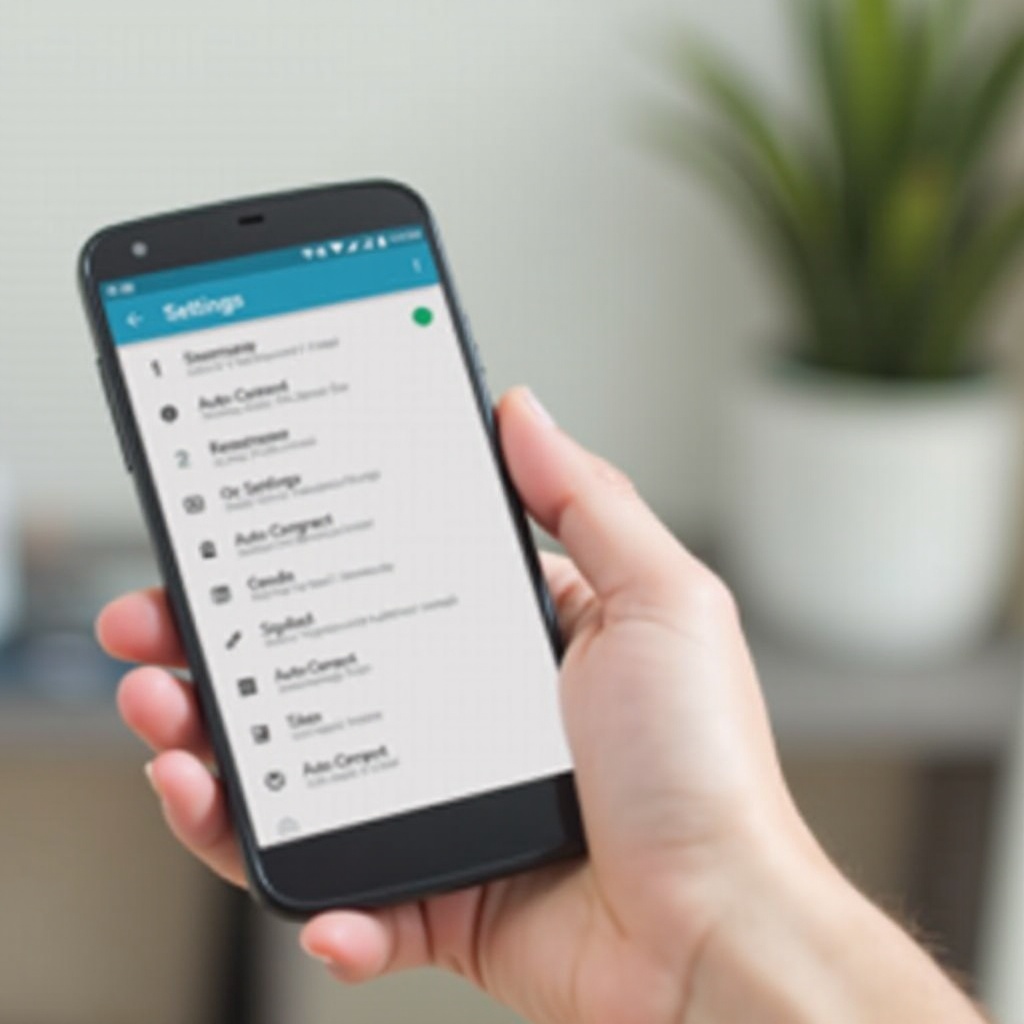 如何在 Android 上開啟自動更正