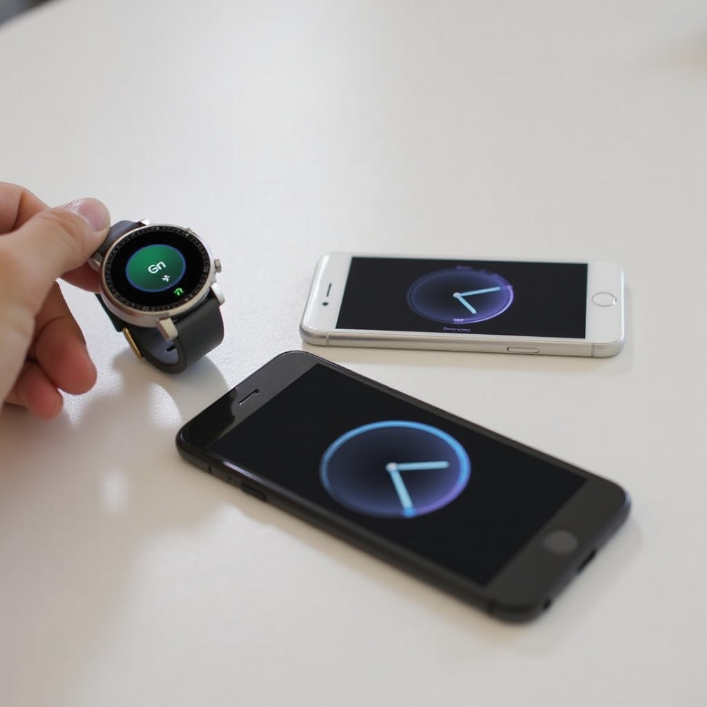 cara menghubungkan jam tangan pintar GRV ke iPhone