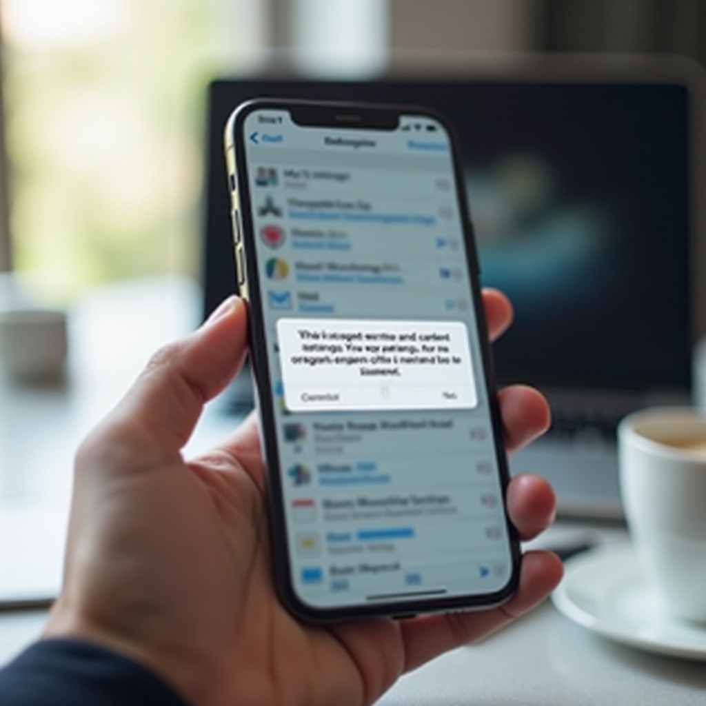 Apple iPhone: 네트워크 설정으로 인해 콘텐츠를 비공개로 불러올 수 없습니다