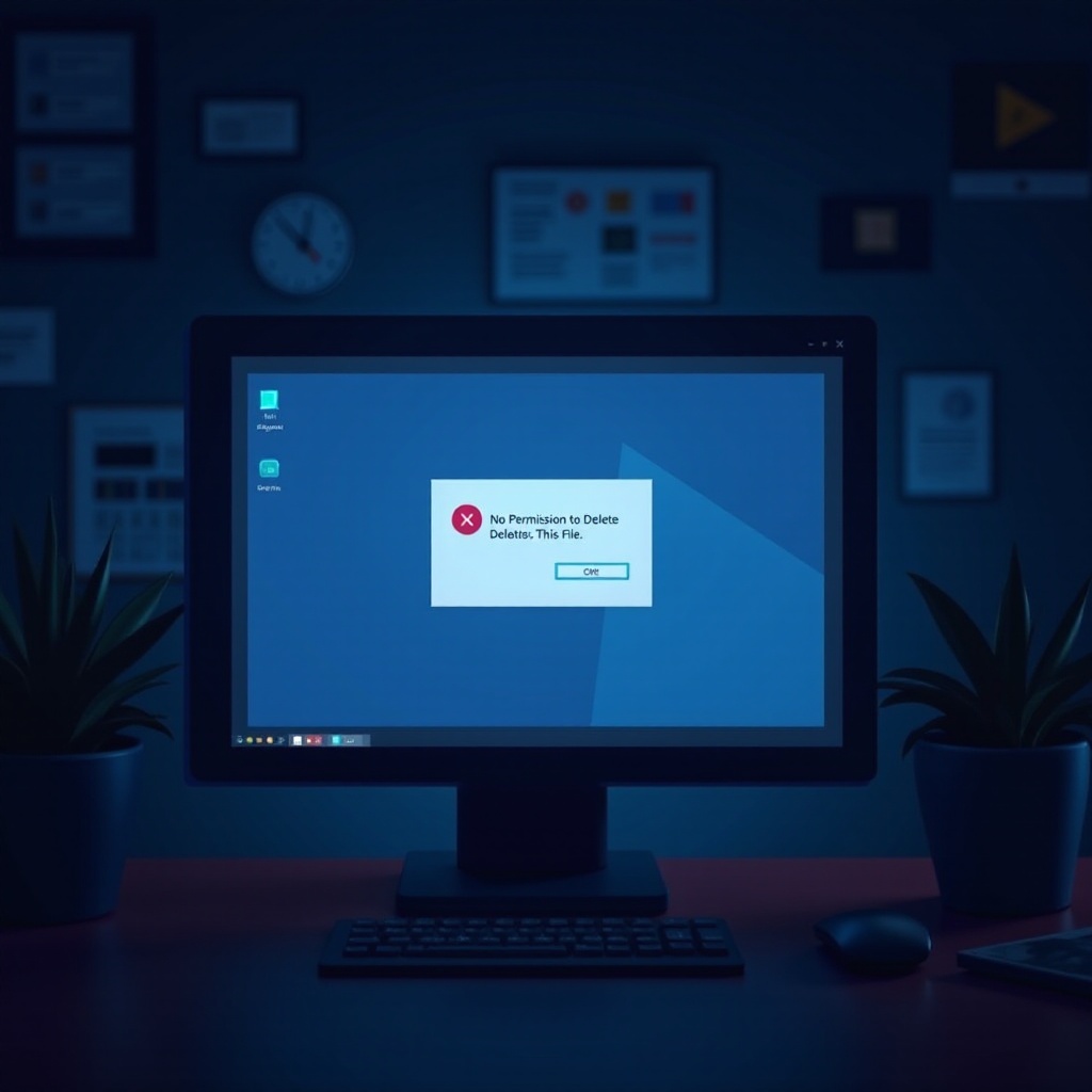 Windows 11 沒有權限刪除此檔案