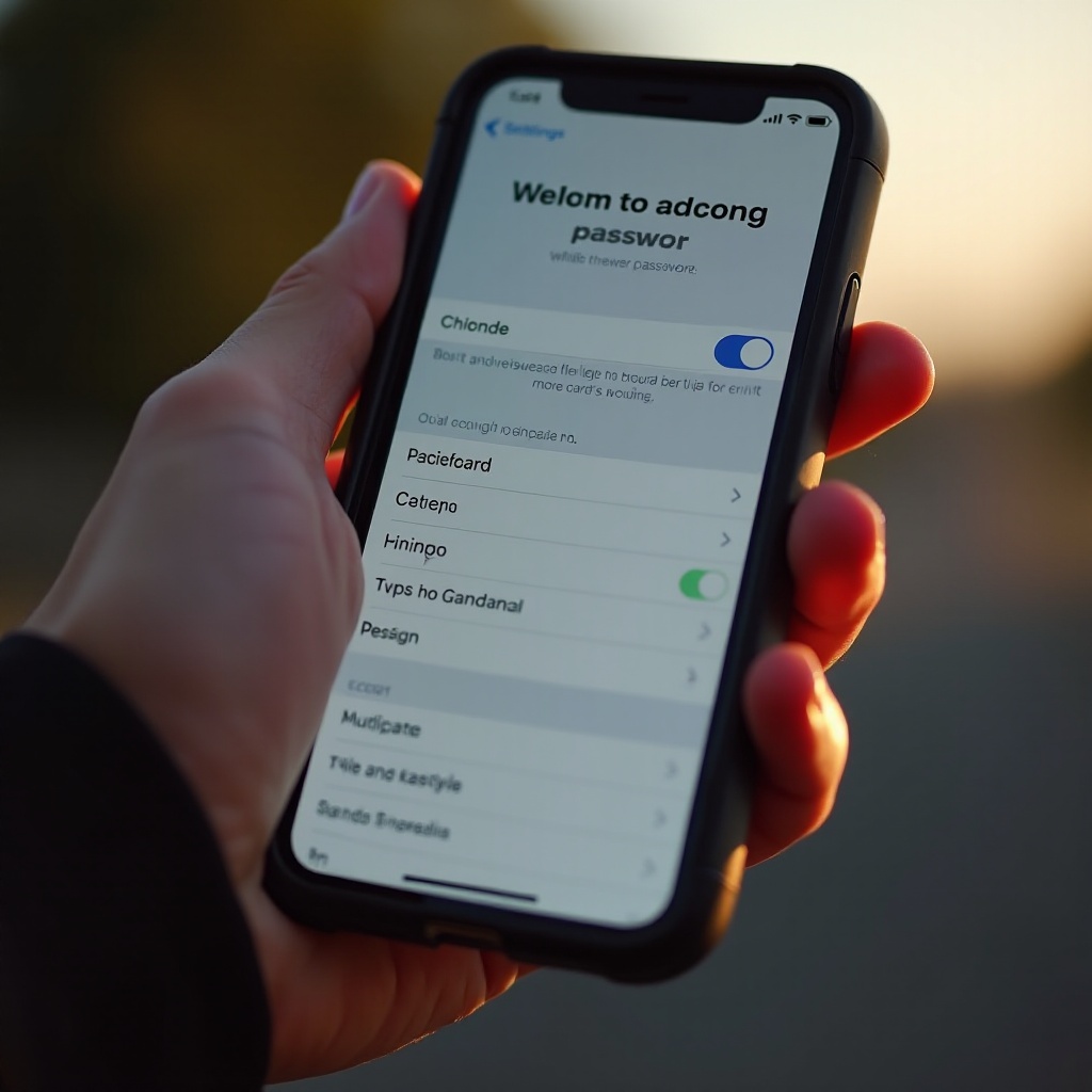 아이폰에 숨겨진 사진의 비밀번호를 설정하는 방법