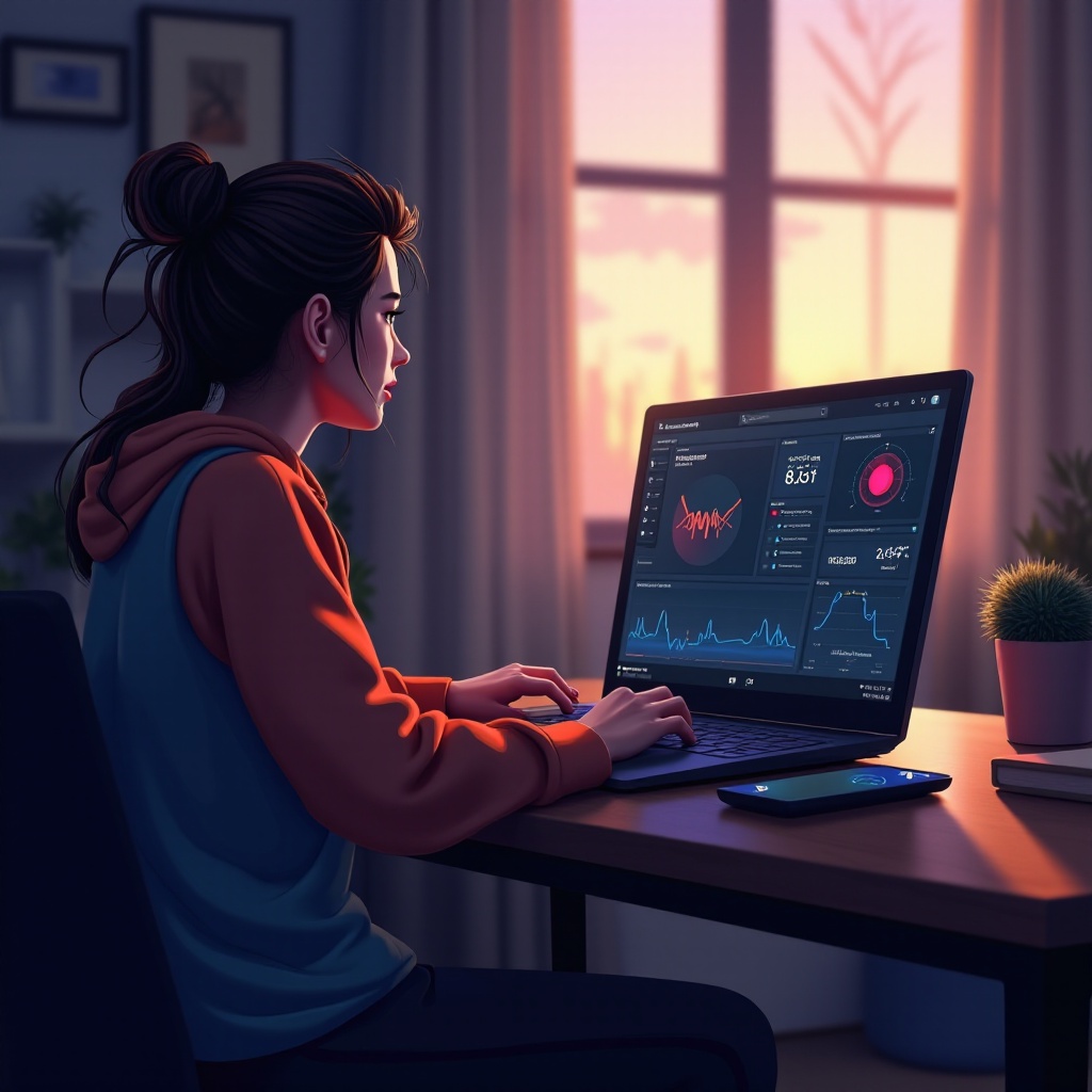 cara memeriksa suhu laptop windows 11