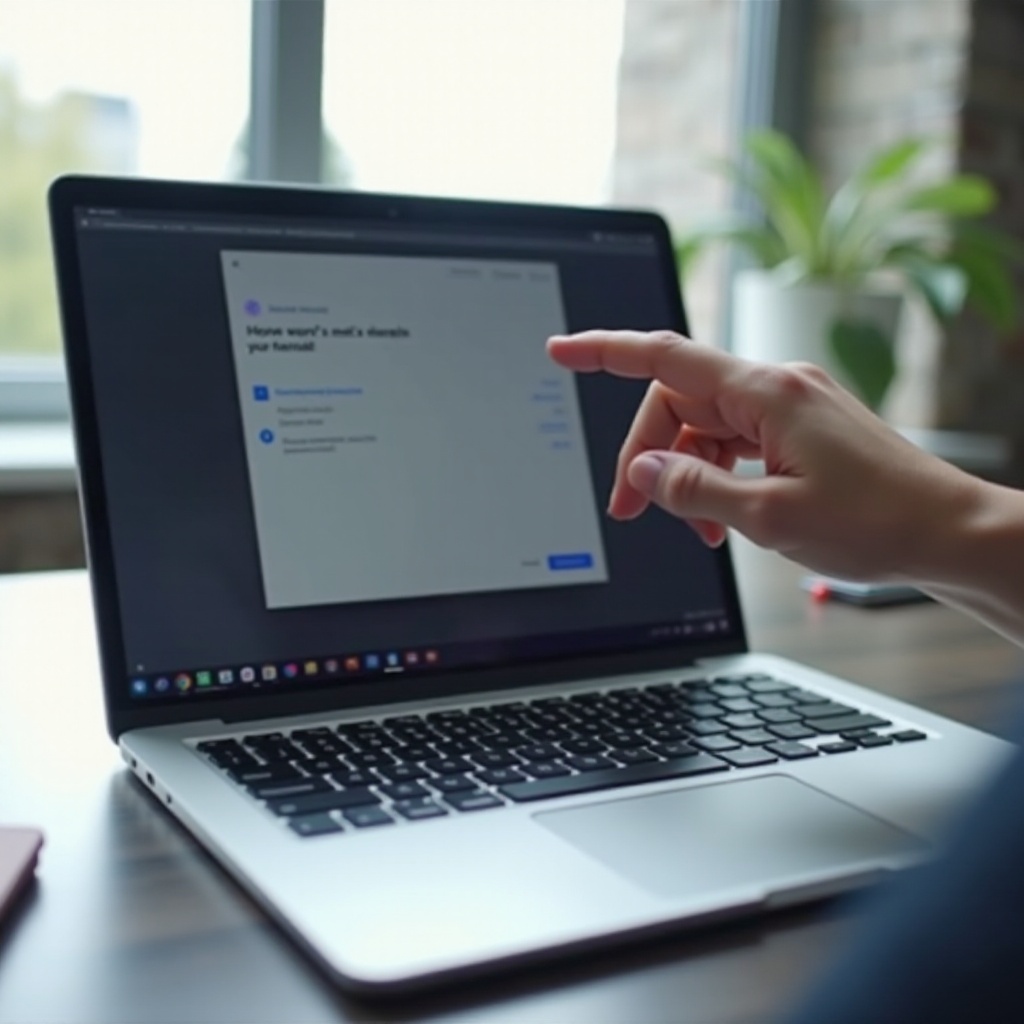 Chromebookでタッチスクリーンをオフにする方法