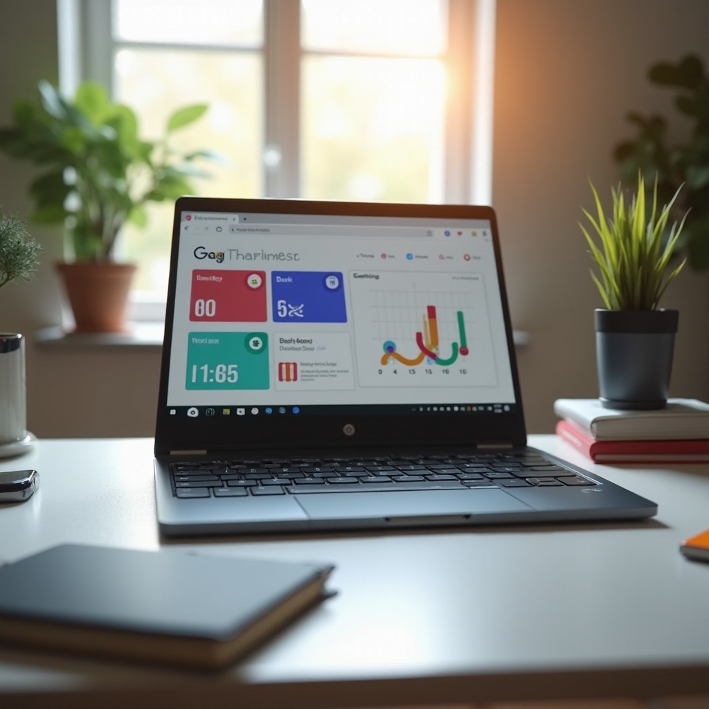chromebook'lerde oyunlar için ekran süresi var mı