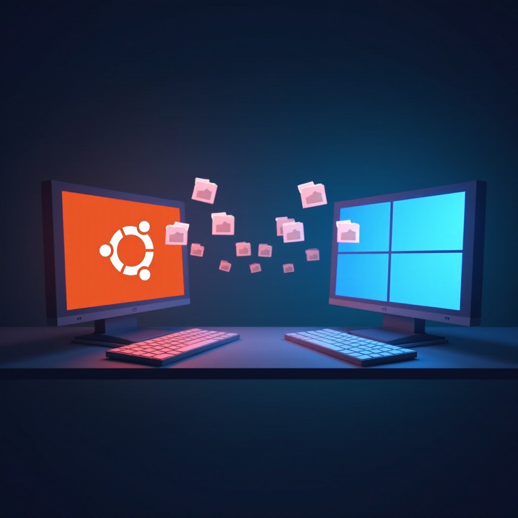 mengakses file Ubuntu dari Windows