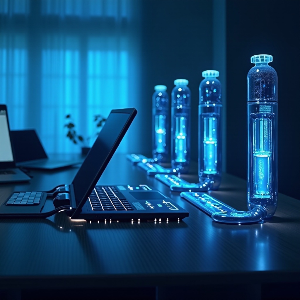 cara pendinginan air untuk laptop