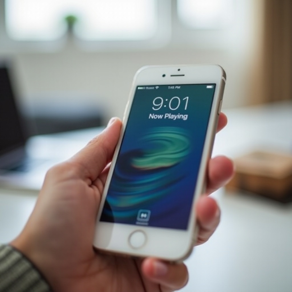 matikan ‘sedang diputar’ di layar kunci iPhone