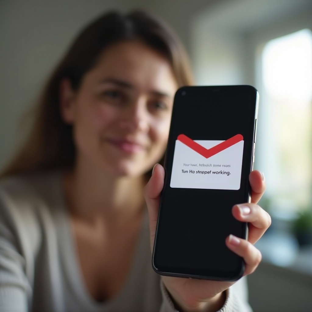 Gmail หยุดทำงานบน Android อยู่ตลอด