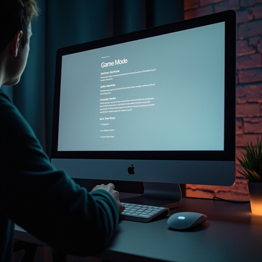 cara mengaktifkan mode permainan di windows 10