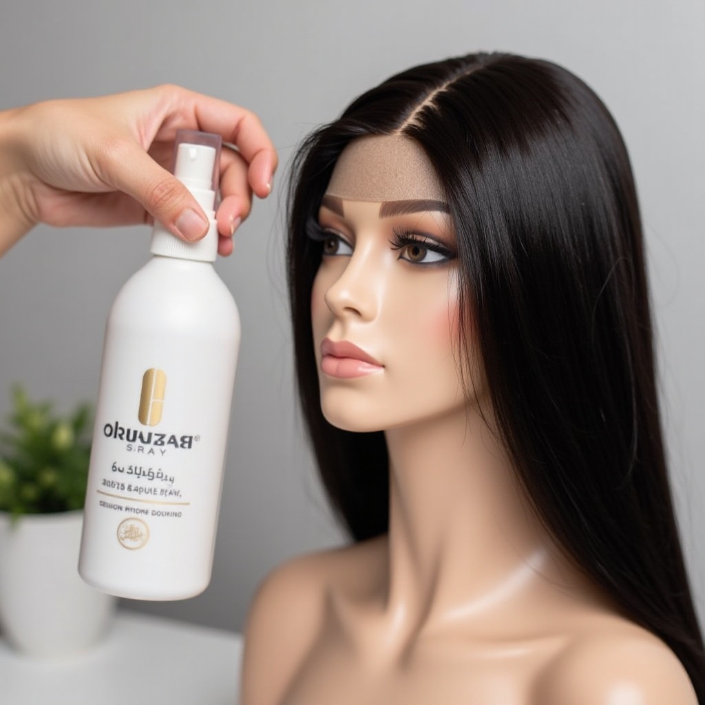 semprotan silikon terbaik untuk wig sintetis
