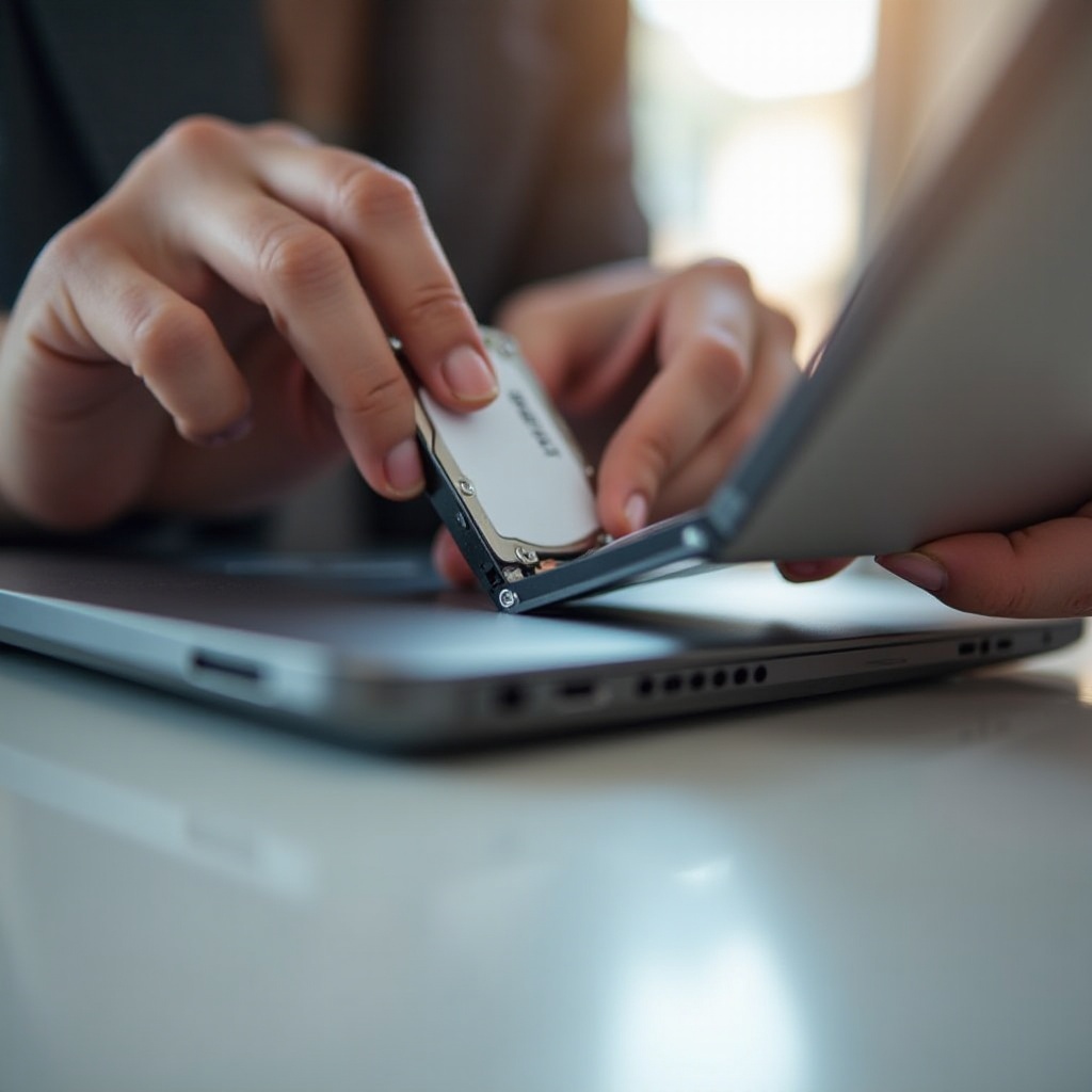 ganti hard drive dengan ssd di laptop