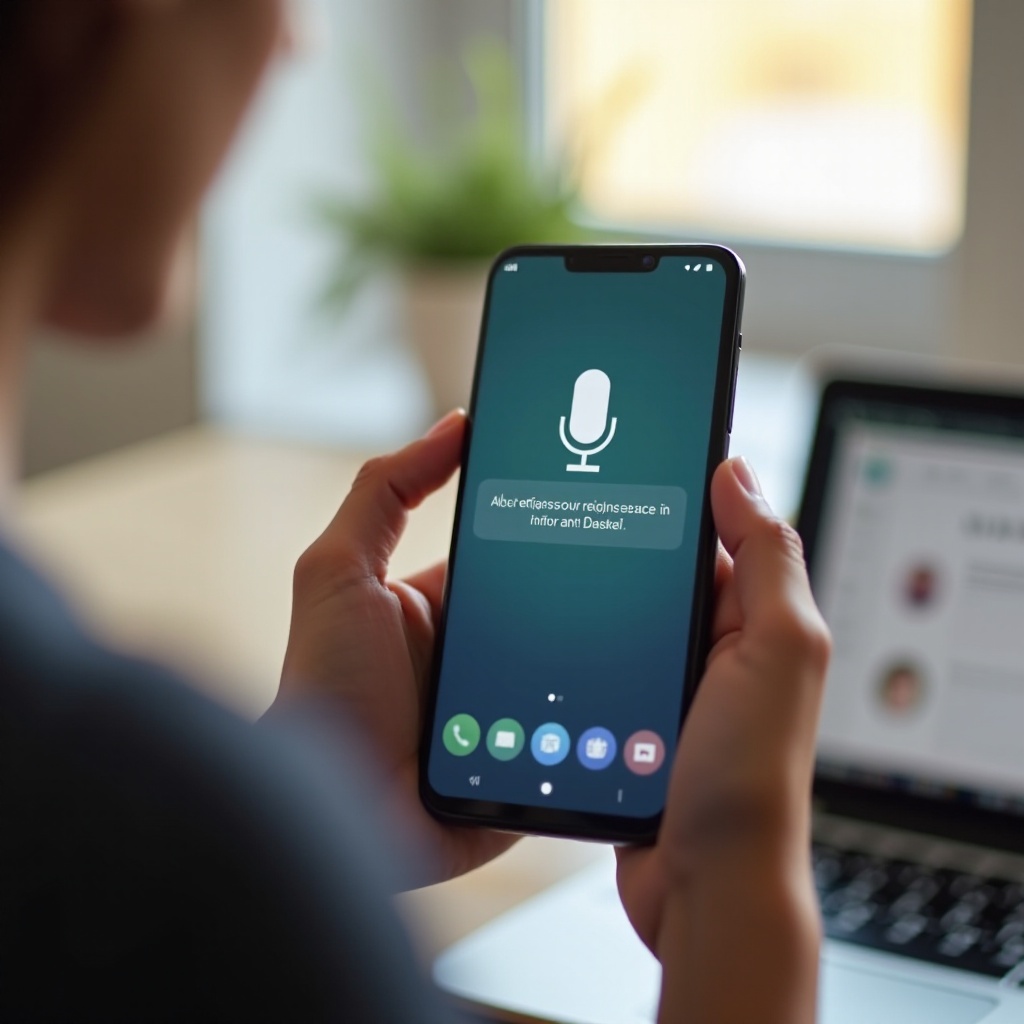 Androidで音声入力を有効にする権限がありません
