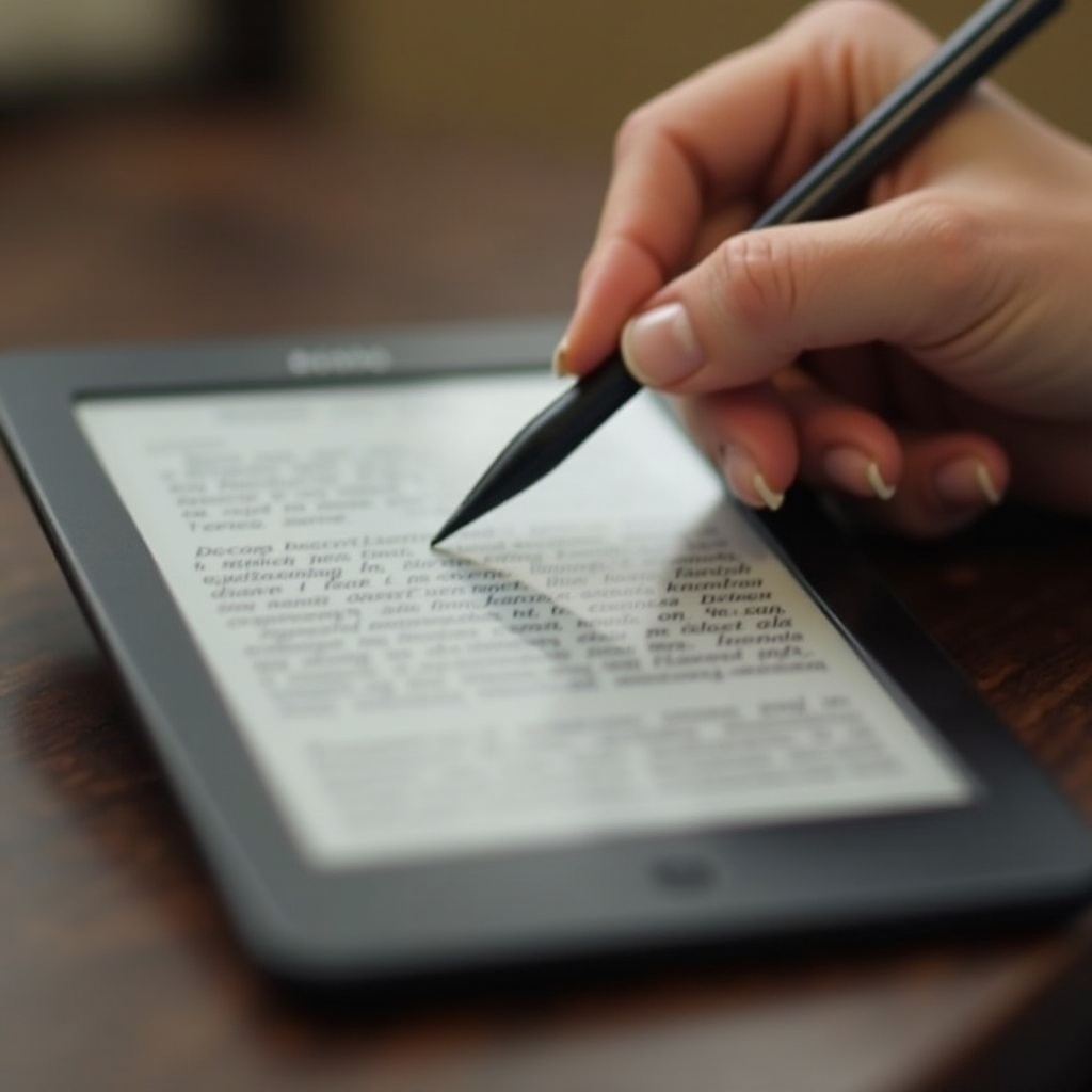 Kindle Scribe อนุญาตให้คุณเขียนด้วยลายมือของคุณเองหรือไม่?